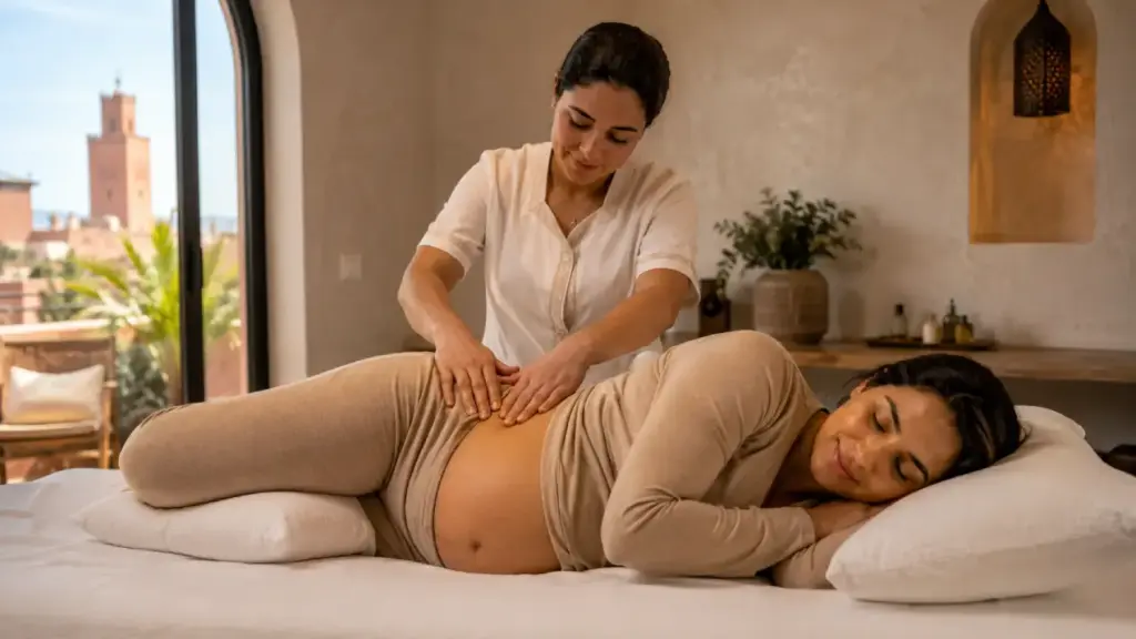 Massage Prénatal à Domicile Marrakech