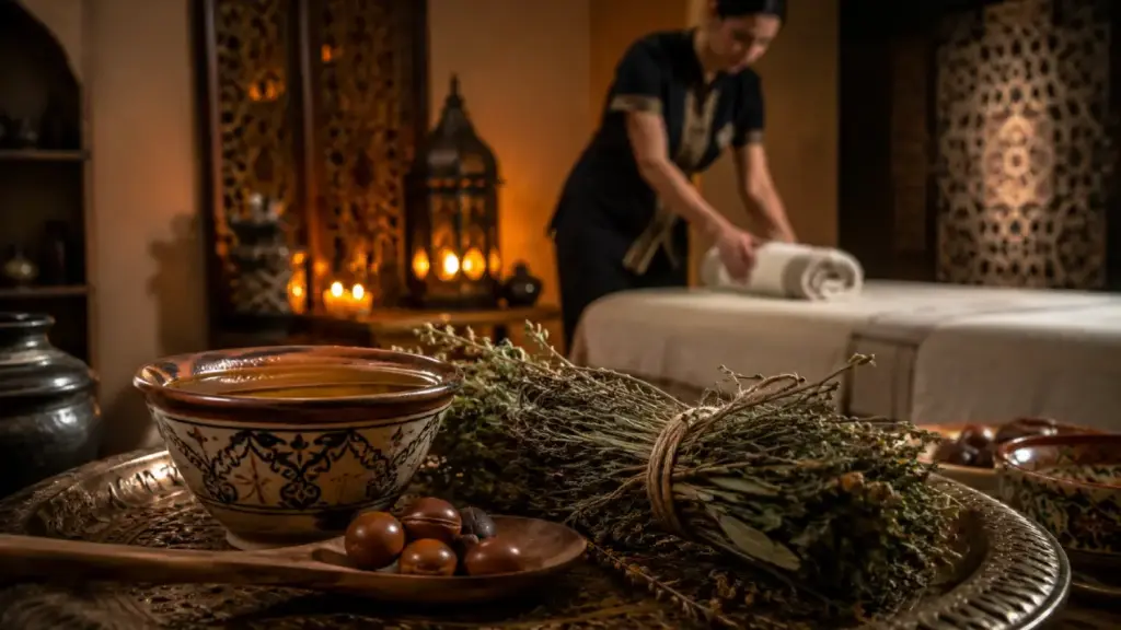 Rituel Berbère à Domicile Marrakech _ Soin Traditionnel Argan
